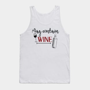 May Contain Wine Tank Top